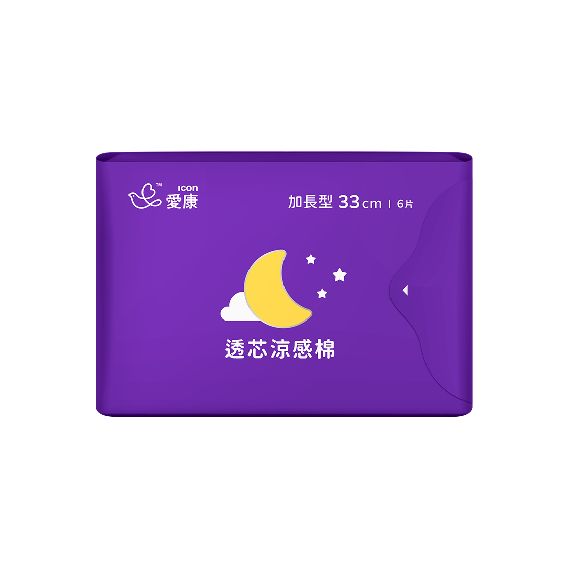 ICON Cooling Sanitary Napkin - Extra Long Type 33cm