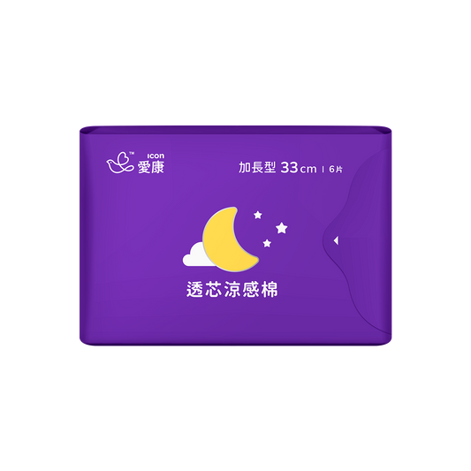ICON Cooling Sanitary Napkin - Extra Long Type 33cm