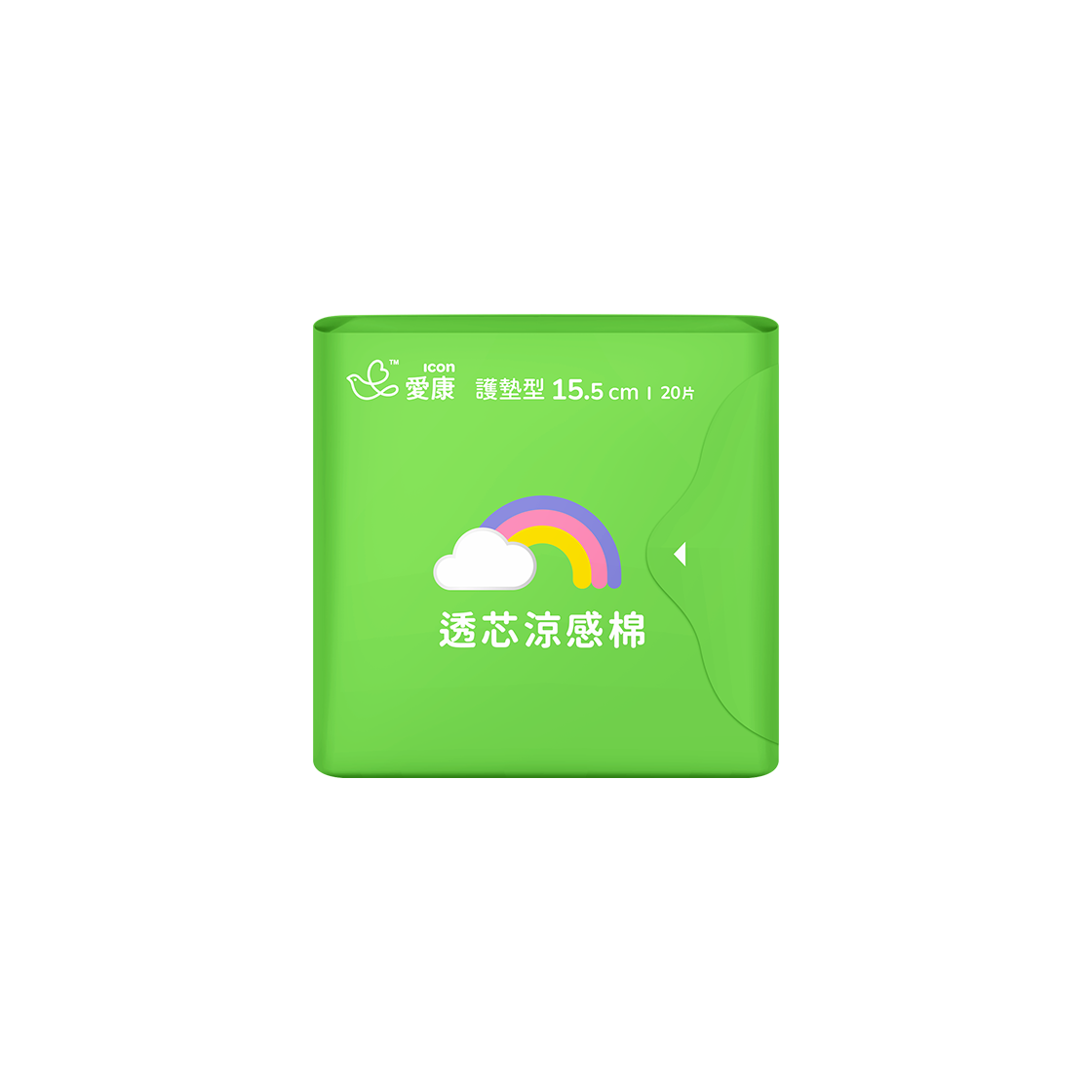 ICON Cooling Sanitary Napkin - Pantyliner Type 15.5cm